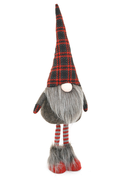 Standing Black/Grey/Red Gnome