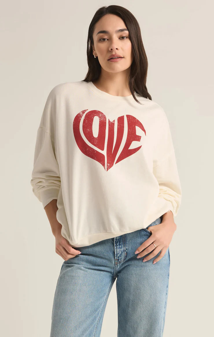 Z Supply True Love Sunday Sweatshirt