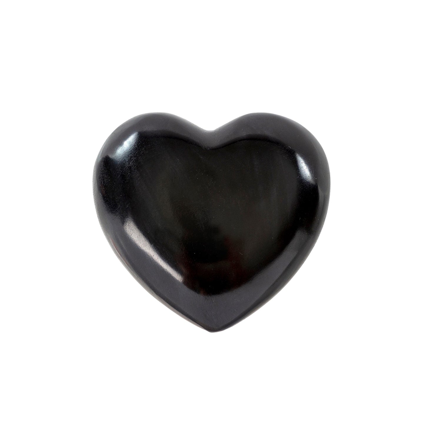 Soapstone Heart Black