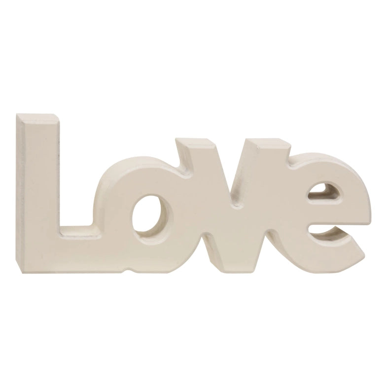 Wooden "Love" Block