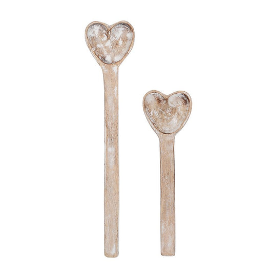 Snow White Heart Spoons