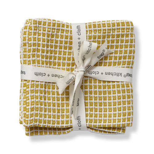 Textured Check Dish Cloth