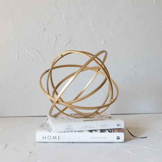 Prescott Folding Orb in Brass